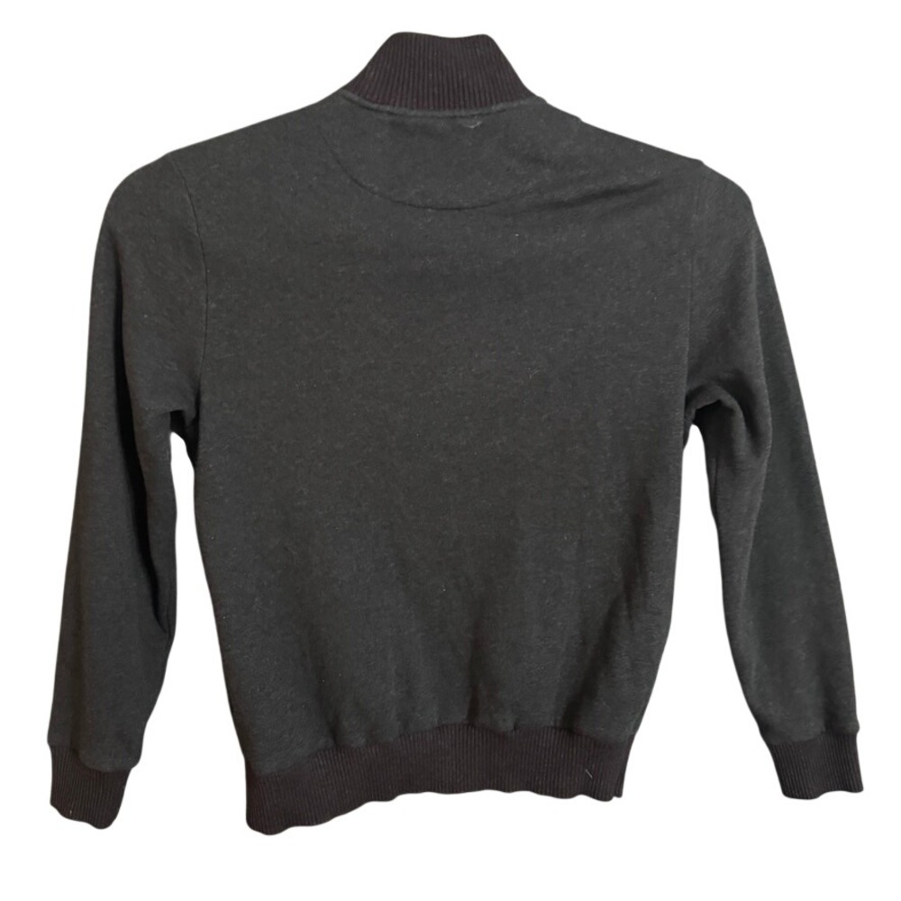 Harmont & Blaine Mens Full Zip Sweatshirt Gray Fleece Mock Neck XL F0KO09021211 - Picture 2 of 10